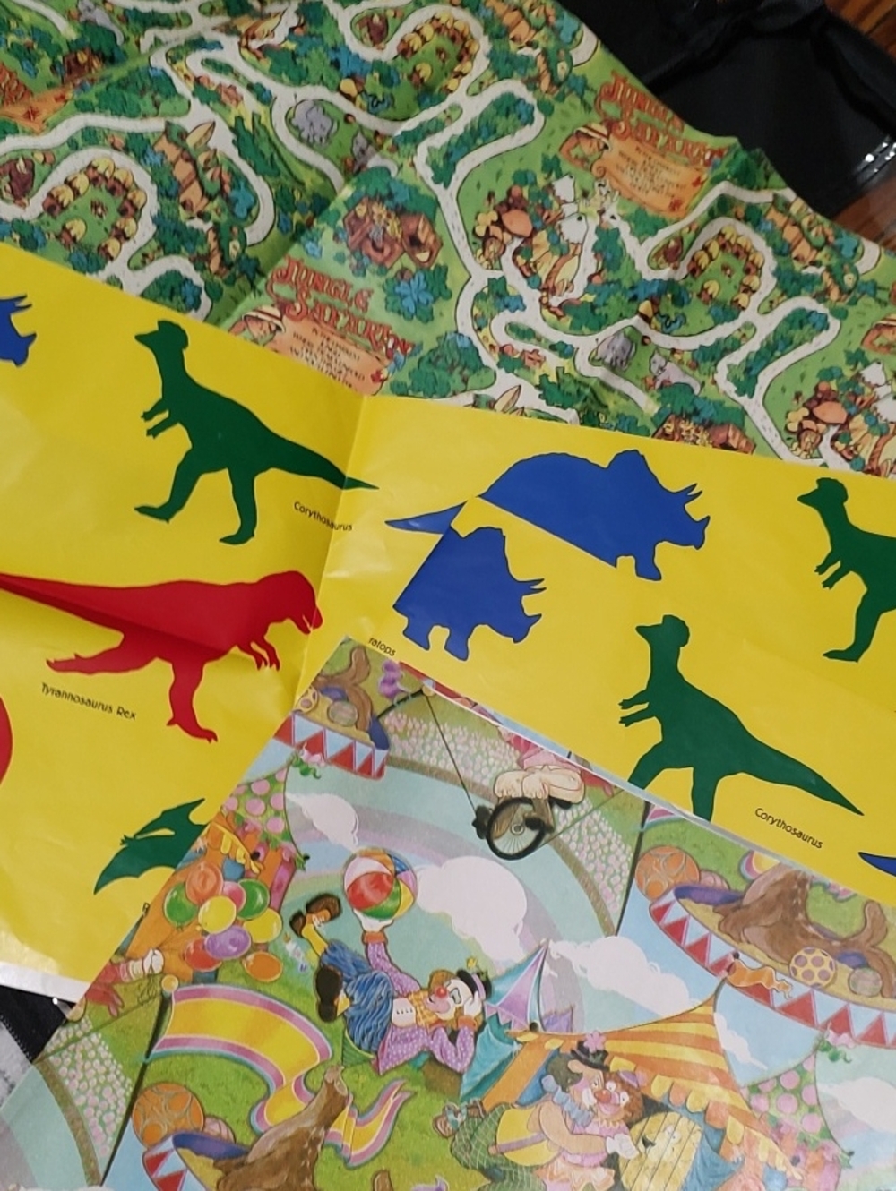 Kids Vintage Gift Wrap